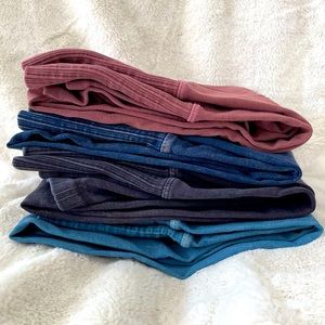 4 Pairs of High-Rise 7/8 Length Good Karma Leggings